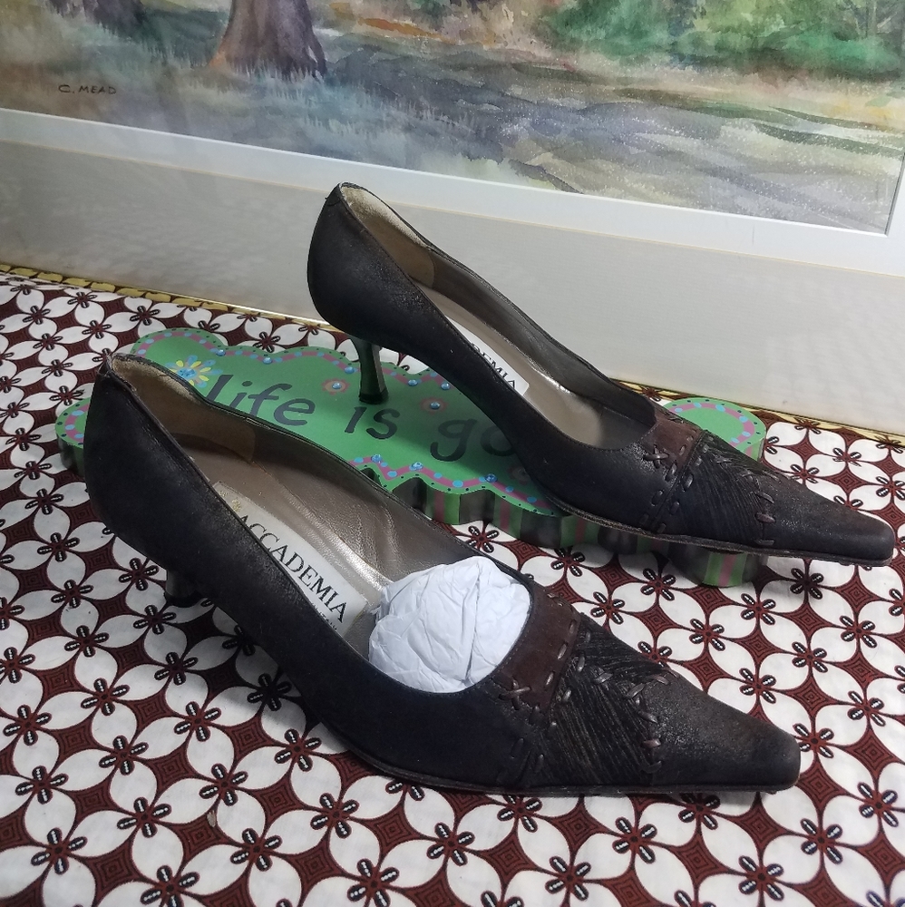 Accademia Patchwork heel